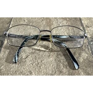 Viva Eyewear 271 Gunmetal Gray Metal Flex Eyeglasses Frame Flex 54-17-145-35 G15